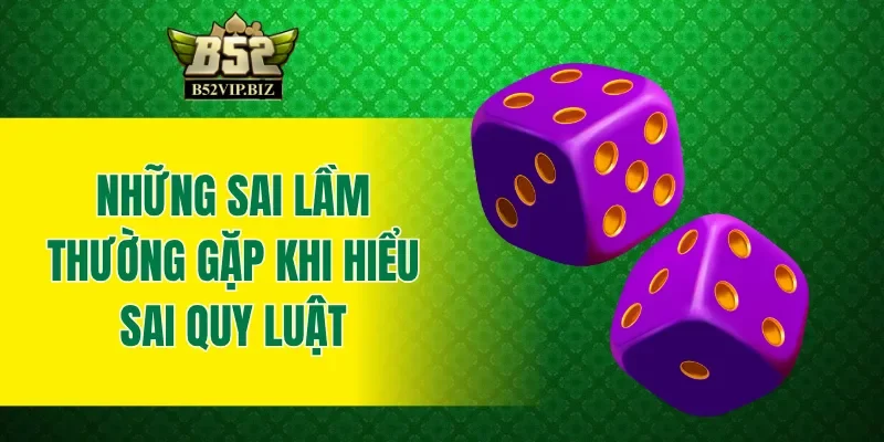 Những sai lầm thường gặp khi hiểu sai quy luật